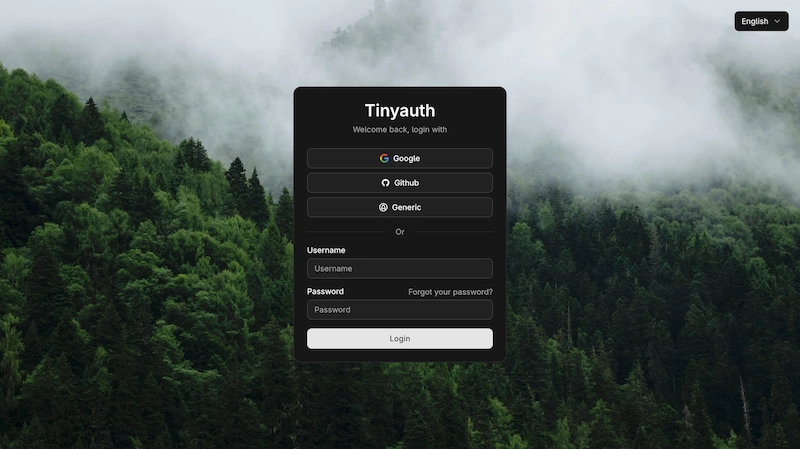 Tinyauth : une solution simple d'authentification web